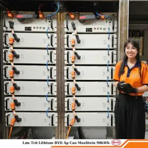 [Áp Cao] Pin Lưu Trữ Điện Lithium BYD Max Litein 30kWh – 82.5kWh