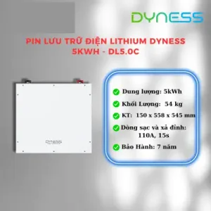 Pin Lưu Trữ Điện Lithium Dyness 5kWh – DL5.0C