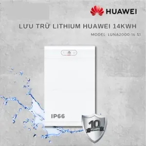 Pin Lưu Trữ Điện Lithium Huawei 14kWh – Bảo Hành 10 Năm – LUNA2000-14-S1