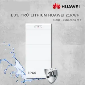 Pin Lưu Trữ Điện Lithium Huawei 21kWh – Bảo Hành 10 Năm – LUNA2000-21-S1